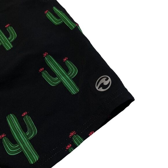 Ocean Current Volley Shorts Cactus Cacti Swim Shorts Mesh Lined Stretch Sz XXL - Picture 4 of 14